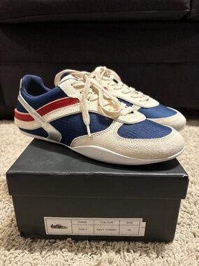 NWB Silent D Girly Sneakers in Navy Combo, Size 39